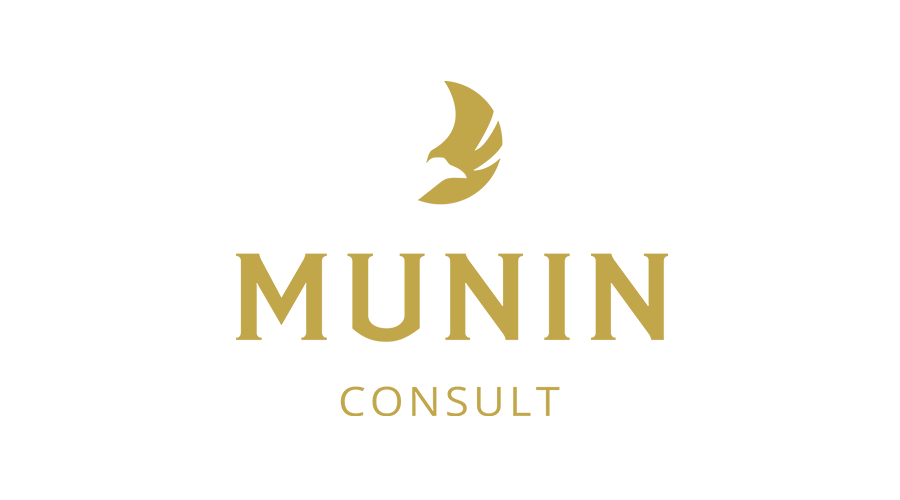 Munin Consultant Logo Gold